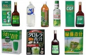 圖10.日本市場(chǎng)的小球藻飲料產(chǎn)品